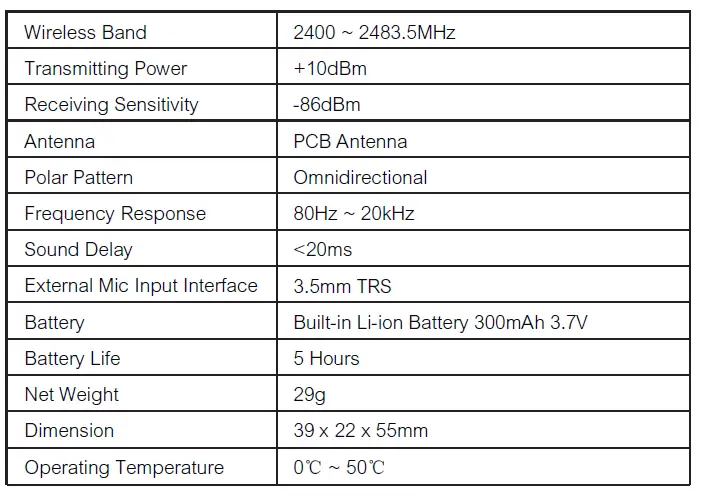 COMICA BoomX-D MI 2.4G Digital Dual-Channel Wireless Microphone 23