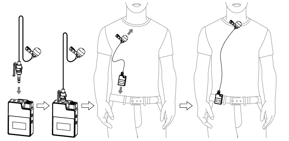 COMICA BoomX-D MI 2.4G Digital Dual-Channel Wireless Microphone 9
