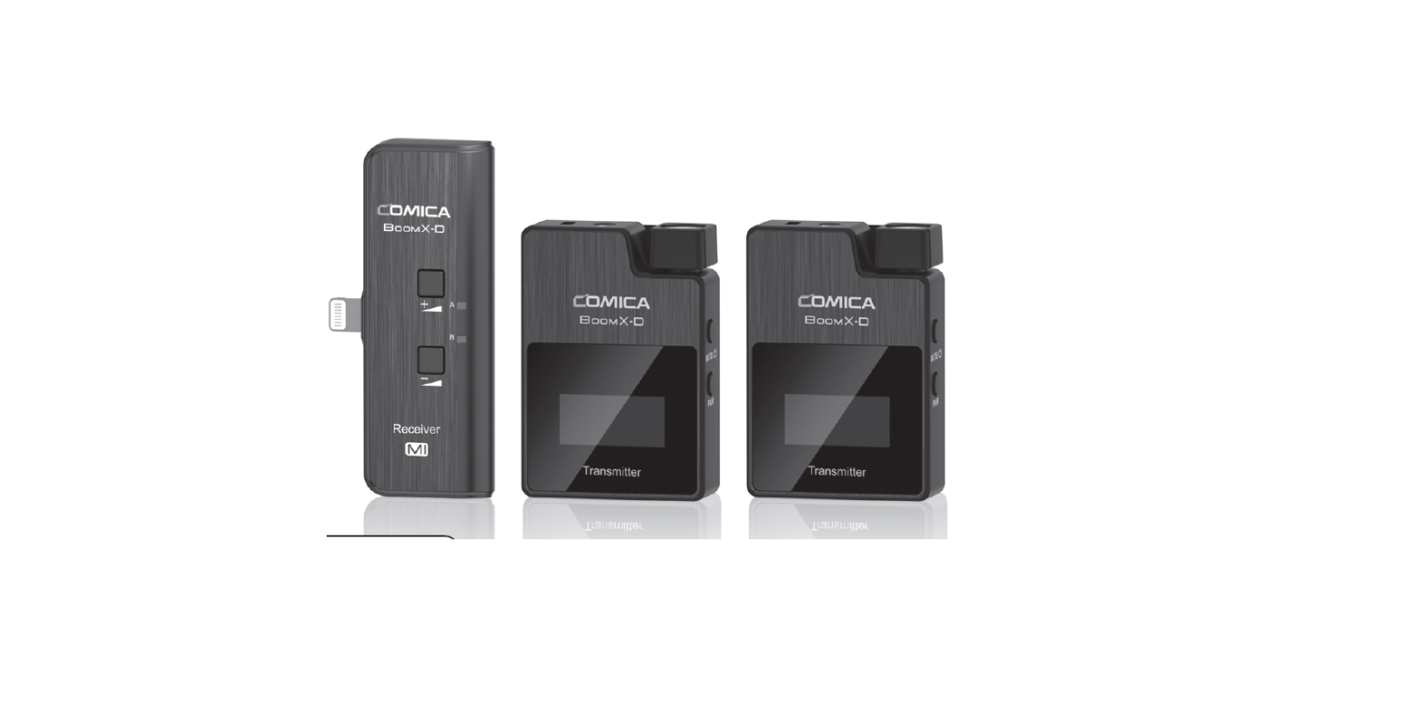 Comica Boomx-d Mi 2.4g Digital Dual-channel Wireless Microphone User Manual