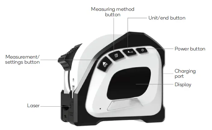 CERTA CTLASTAPEMA 2-In-1 40m Laser and Tape Measure 1