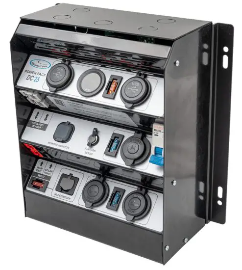 National Luna DC25 Distribution Box Dual Battery System & Colar Charger