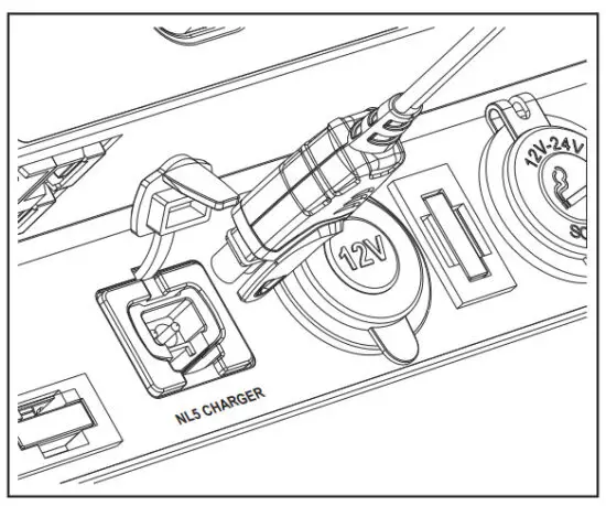 National Luna DC25 Distribution Box Dual Battery System & Colar Charger - Battery Chargers