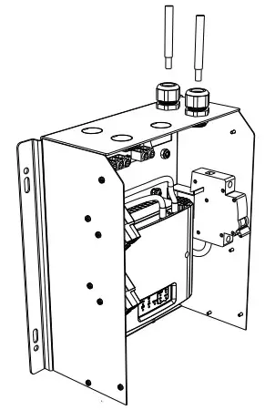 National Luna DC25 Distribution Box Dual Battery System & Colar Charger - Connecting 6