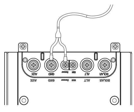 National Luna DC25 Distribution Box Dual Battery System & Colar Charger - Connecting remote temperature sensor 2
