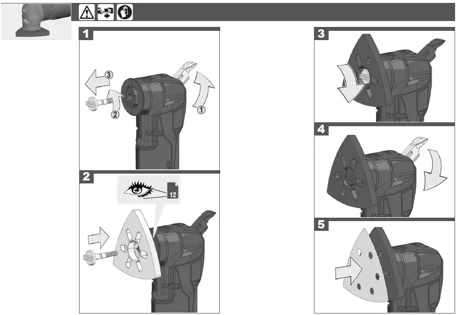 milwaukee M12 FMT Cordless Multifunction Tool fig 4