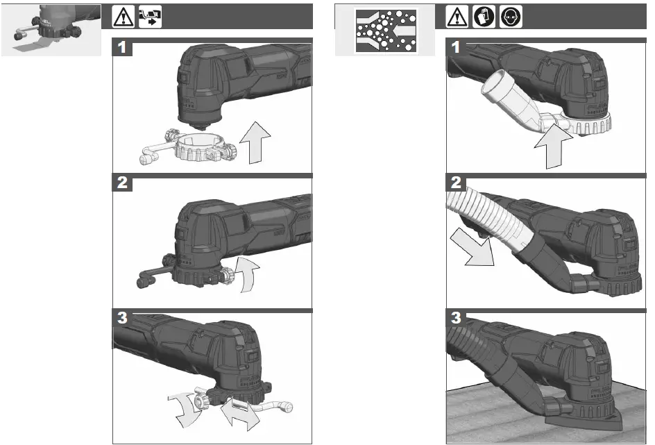 milwaukee M12 FMT Cordless Multifunction Tool fig 7