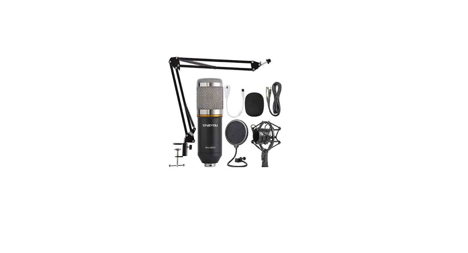 Zingyou Bm800 Broadcasting And Recording Microphone User Manual