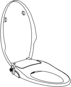 SANIWISE Bidet Seat F6