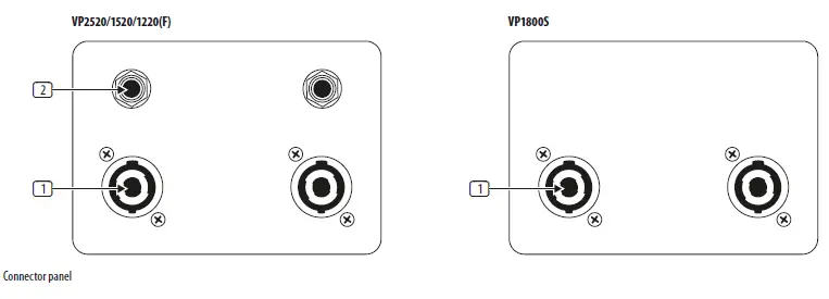 behringer VP2520 Eurolive 2000W Dual 15-Inch Passive Speaker-fig1