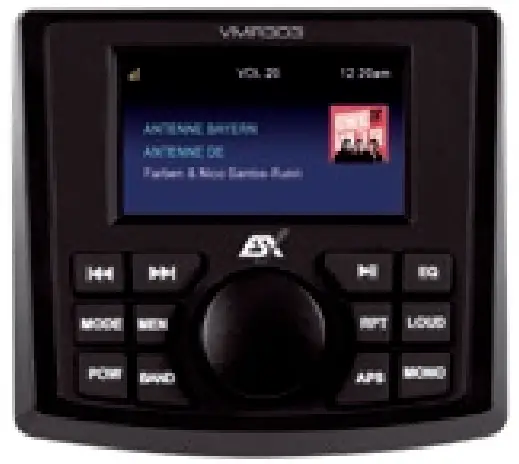 esxaudio VMR303 Marine Media Audio receiver - FIG 5