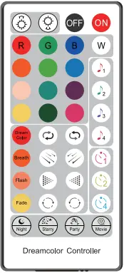 GH-LA-B006RGBIC Smart LED Light Bars 4