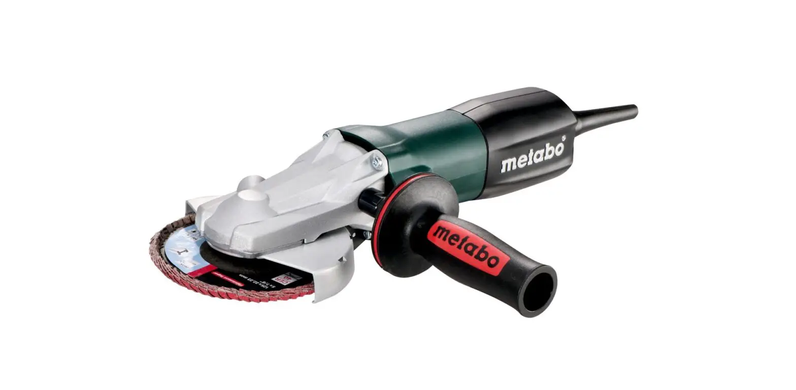 Metabo Wef 9-125 Quick Flat-head Angle Grinder Instruction Manual