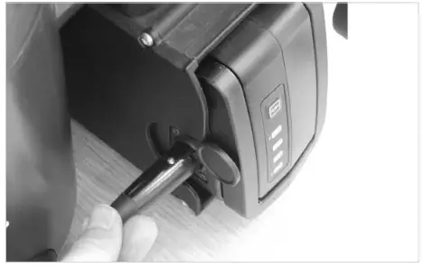 TENNANT V-BP-6B Commercial 36v Battery Backpack Vacuum Cleaner - CHARGING BATTERY PACK