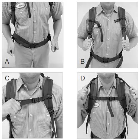 TENNANT V-BP-6B Commercial 36v Battery Backpack Vacuum Cleaner - For final adjustme