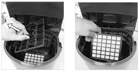 TENNANT V-BP-6B Commercial 36v Battery Backpack Vacuum Cleaner - HEPA filt