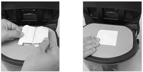 TENNANT V-BP-6B Commercial 36v Battery Backpack Vacuum Cleaner - full bag