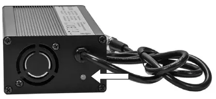 TENNANT V-BP-6B Commercial 36v Battery Backpack Vacuum Cleaner - indicator