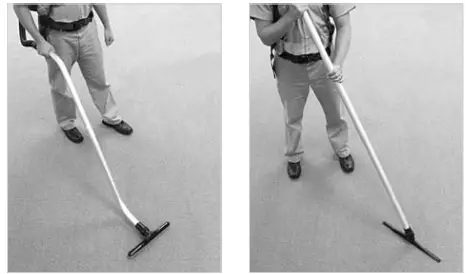 TENNANT V-BP-6B Commercial 36v Battery Backpack Vacuum Cleaner - motion