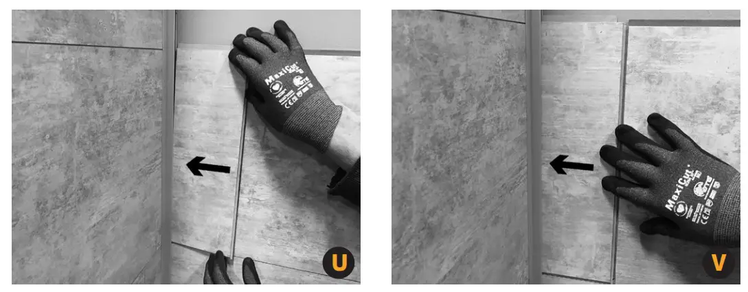 PALISADE Waterproof Grount-Free Wall Tiles UV