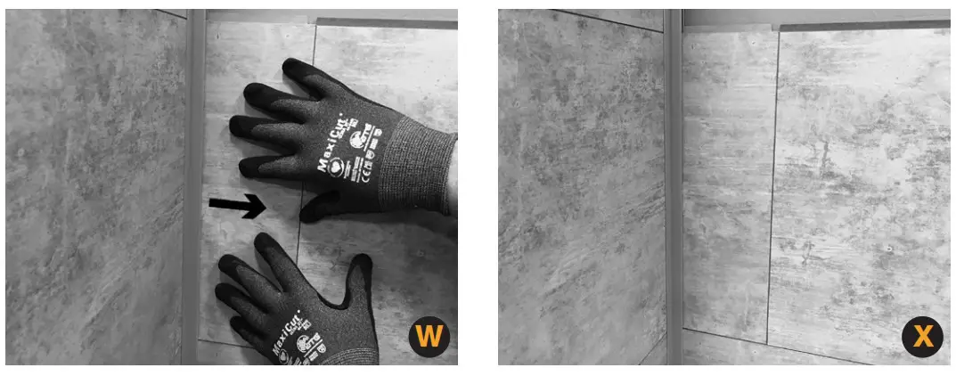 PALISADE Waterproof Grount-Free Wall Tiles WX