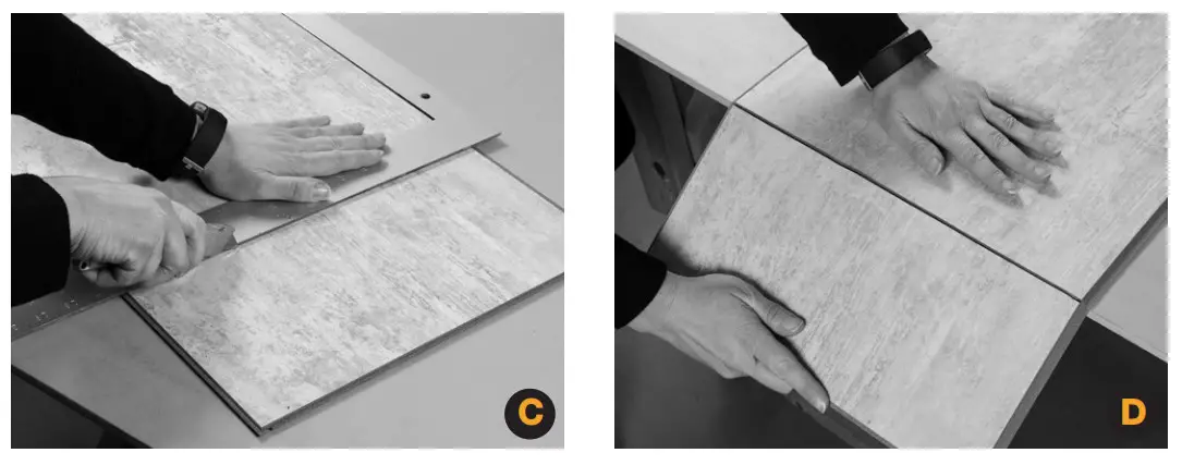 PALISADE Waterproof Grount-Free Wall Tiles cd