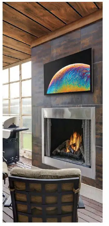 Planning the Loce11on Veranda Series TVs are completely weatherproof. For the best viewing experience, please install in a shaded environment