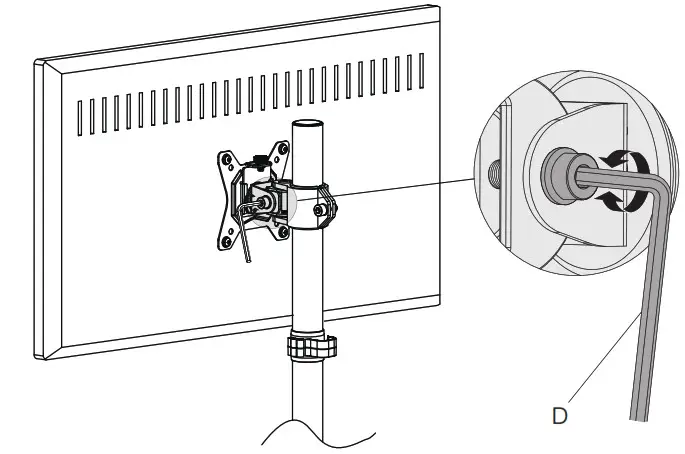 HUANUO Monitor Stand - Fix Tilt Angle of the Monitor