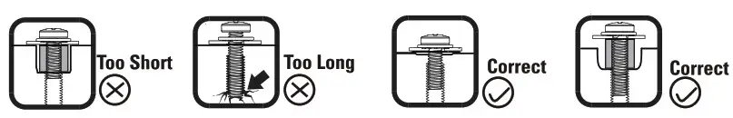 HUANUO Monitor Stand - Secure the Support Pillar 6