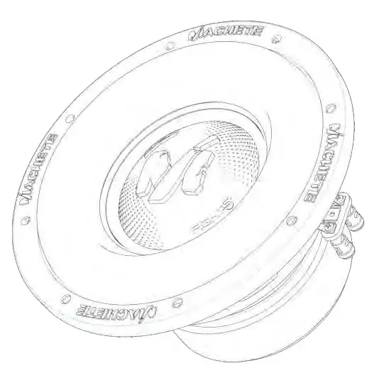 DeaF BONCe MF 08S D2 Machete 8-Inch Dual Voice Coil Subwoofer - cover