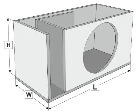 Deaf Bonce ML 10S DS D4 Machete Series Subwoofer - Recommended Encloseure parameters 1