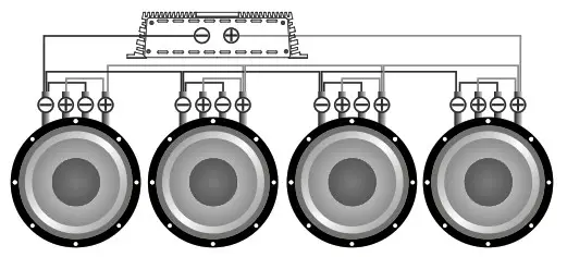 Deaf Bonce ML 10S DS D4 Machete Series Subwoofer - Wiring Diagrams 13