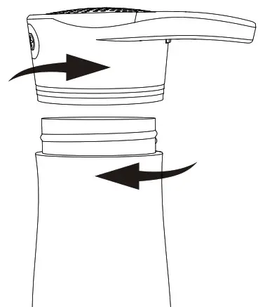 UrbanEco 0818 Wireless Speaker Water Bottle - CLEANING