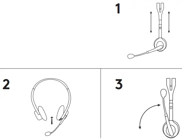 logitech H111 Stereo Headset - HEADSET FIT