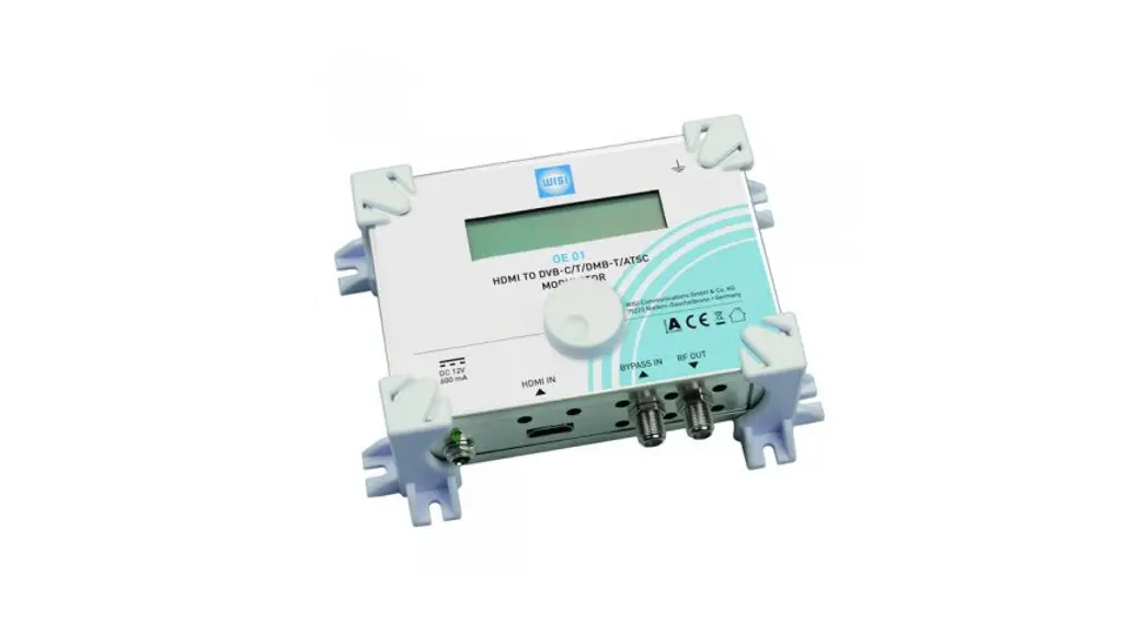Wisi Oe01 Encoder Modulator Hdmi User Manual