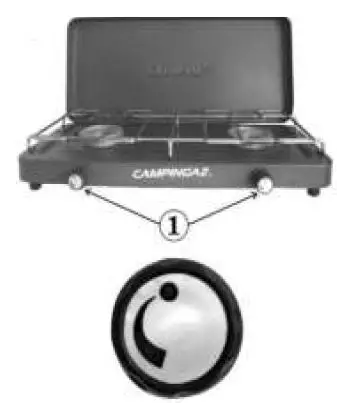 CAMPINGAZ 2000010109 Base Camp Lid Stove 1