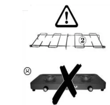 CAMPINGAZ 2000010109 Base Camp Lid Stove 2