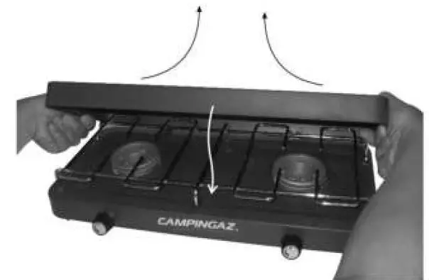 CAMPINGAZ 2000010109 Base Camp Lid Stove 8