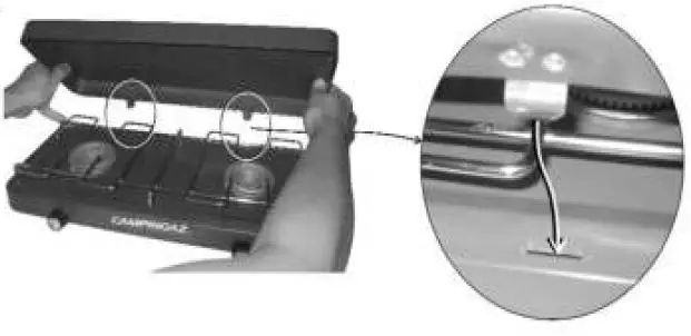 CAMPINGAZ 2000010109 Base Camp Lid Stove 9