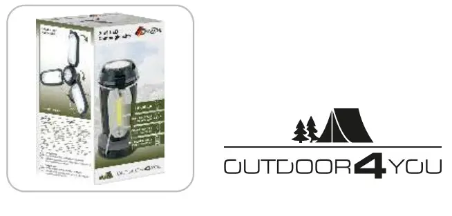 SCHWAIGER CALED300 531 2 in1 LED Camping light with Power Bank - Fig