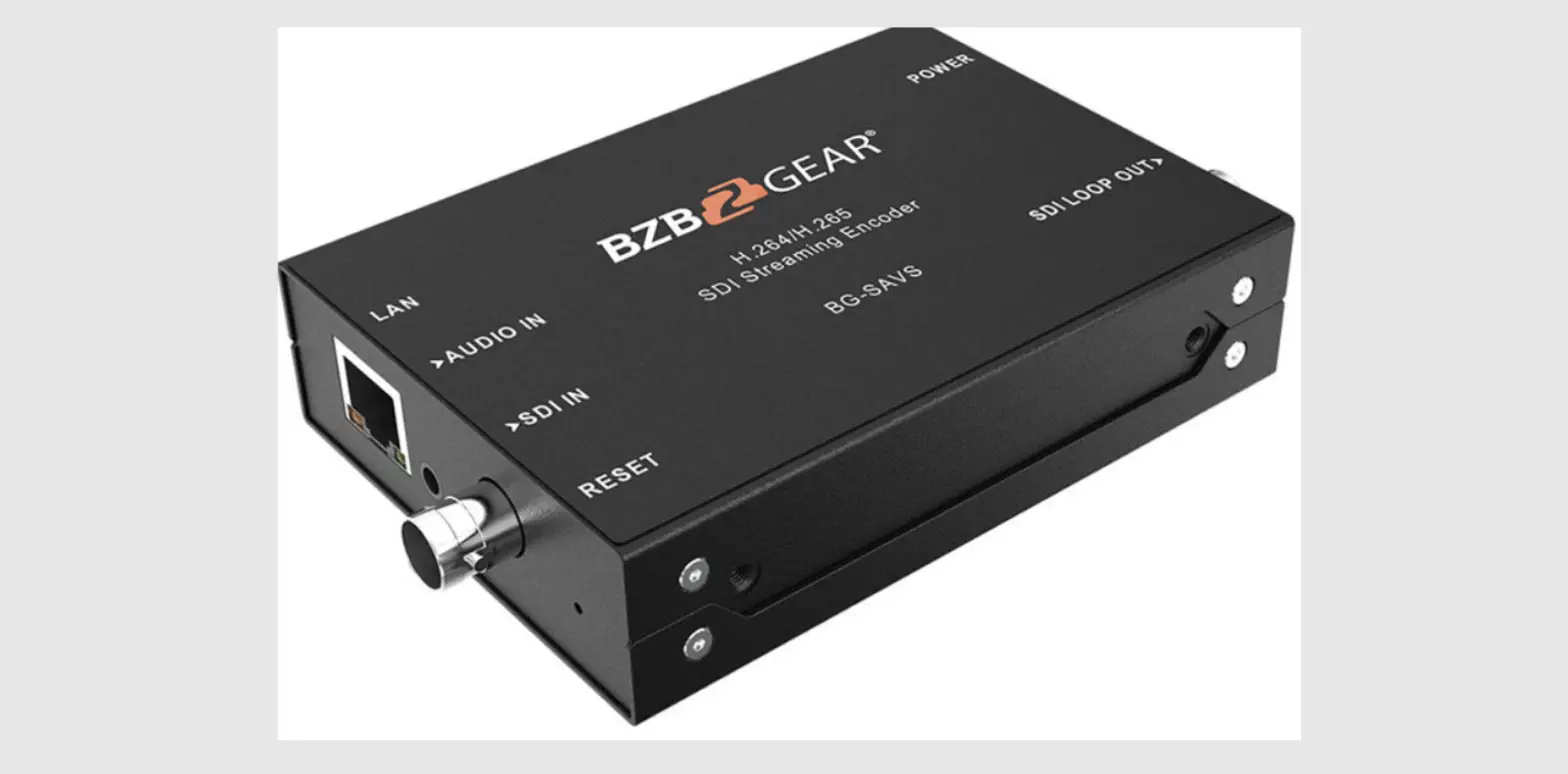 Bzbgear Bg-savs H.264 Sdi Streaming Encoder User Manual Bzbgear Bg-savs H.264 Sdi Streaming Encoder User Manual