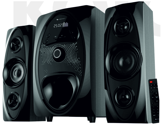 ZEBRONICS ZEB KOTO 2.1 Channel Wireless Bluetooth Multimedia Speaker