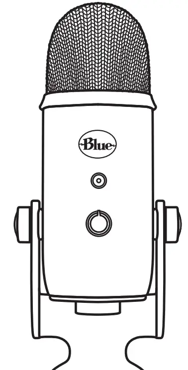 Blue YETI SILVER USB Multipattern Mic