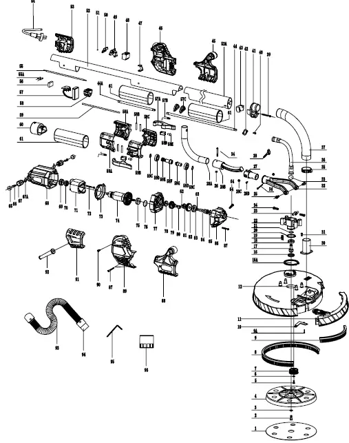 WEN DW6395 Variable Speed 6.3-Amp Drywall Sander 19