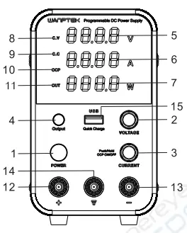 WANPTEK WPS1203H WPS and APS Series Programmable Adjustable DC Power Supply-fig2