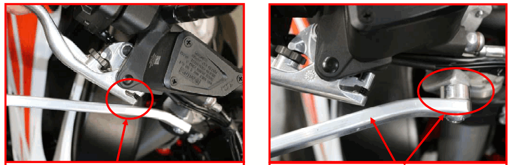 SW-MOTECH HPR.00.666.41100 WH VPS Handguard Kit White BMW G 450 X - Connector pin