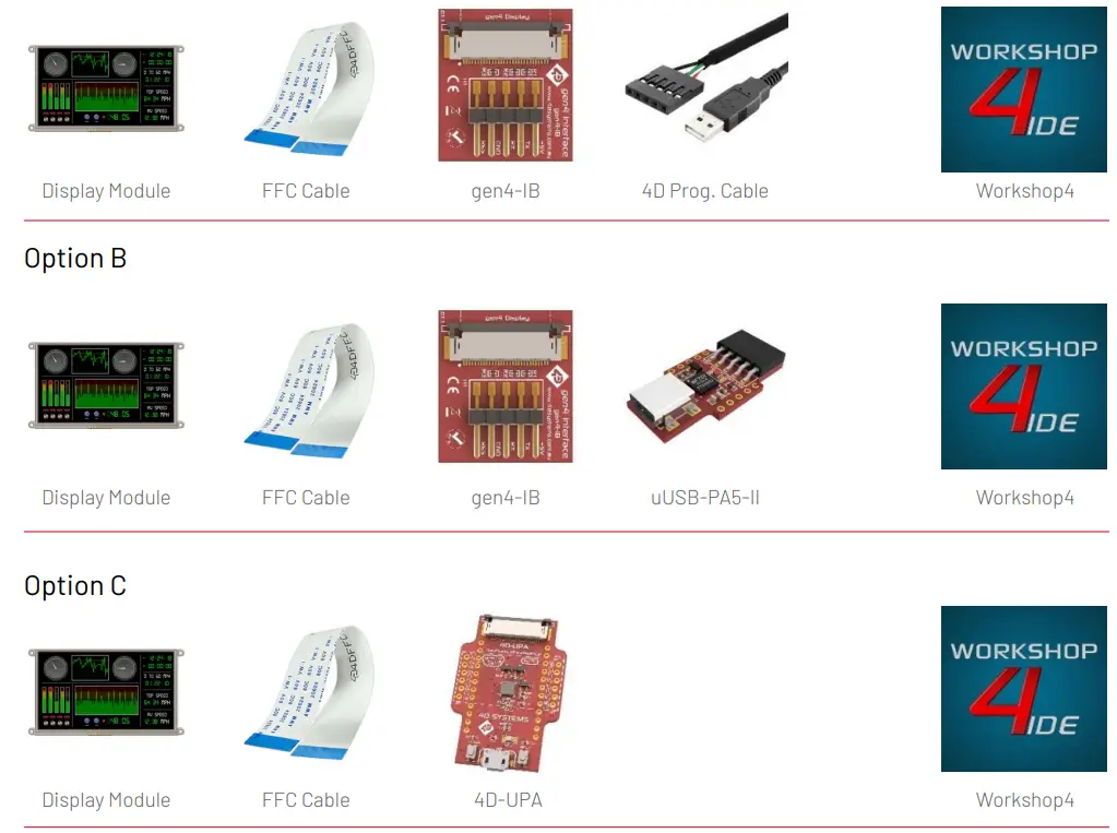 4D SYSTEMS uLCD 90DT DCT uLCD Series 9 0 Inch Intelligent Display Module - FIG 1