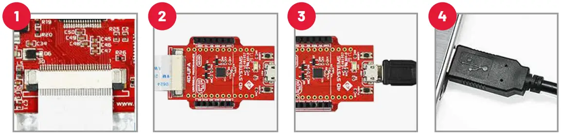 4D SYSTEMS uLCD 90DT DCT uLCD Series 9 0 Inch Intelligent Display Module - FIG 5
