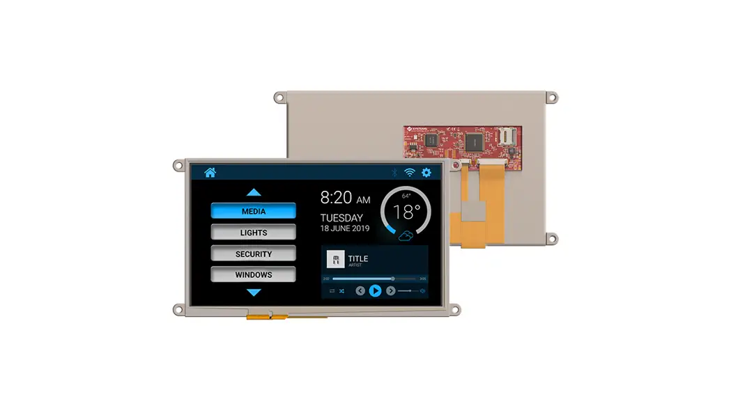 4d Systems Ulcd-90dt/dct Ulcd Series 9.0 Inch Intelligent Display Module User Guide