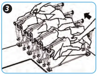 serenelife SLEZBDTW10 Premium Raised Airbed with Frame and Built-In Power Inflating Pump - STORAGE INSTRUCTIONS3