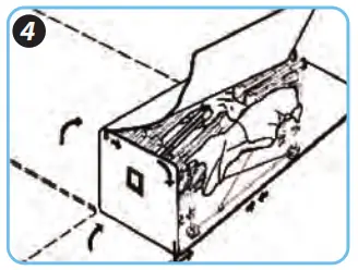 serenelife SLEZBDTW10 Premium Raised Airbed with Frame and Built-In Power Inflating Pump - STORAGE INSTRUCTIONS4